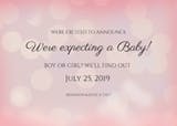 Baby’s Coming - Anuncio Para Embarazo